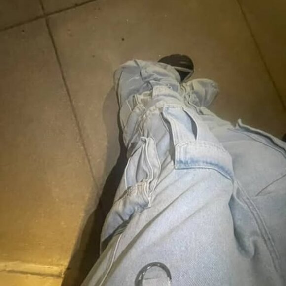 Rave Multi Cargo Denim - Light Blue - Picture 2 of 3